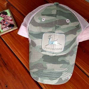 Women's John Deere Tractor Girl Baseball Cap